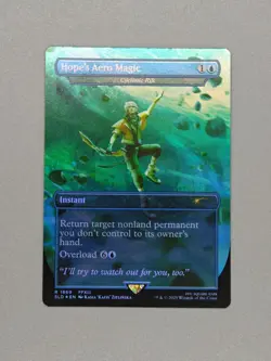 MTG x FINAL FANTASY SECRET LAIR - HOPE'S AERO MAGIC #1869 RAINBOW FOIL - Image 1