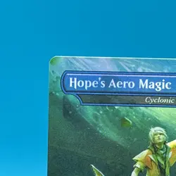 MTG x FINAL FANTASY SECRET LAIR - HOPE'S AERO MAGIC #1869 RAINBOW FOIL - Image 3
