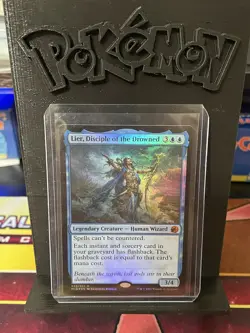 MTG Lier Disciple Of The Drowned Mythic 059/277 Midnight Hunt Near-Mint - Image 1