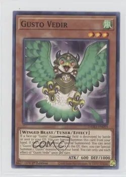 Gusto Vedir 1st Ed. YuGiOh Dawn of Majesty #DAMA-EN019 0rq9 - Image 1