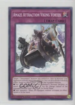 Amaze Attraction Viking Vortex 1st Ed. YuGiOh Dawn of Majesty #DAMA-EN076 0rq9 - Image 1