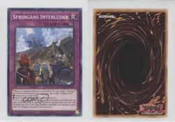 Springans Interluder 1st Ed. YuGiOh Dawn of Majesty #DAMA-EN071 0rq9 - Image 3