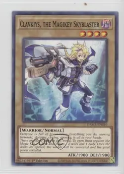 Clavkiys the Magikey Skyblaster 1st Ed. YuGiOh Dawn of Majesty #DAMA-EN010 0rq9 - Image 1