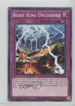 Beast King Unleashed 1st Ed. YuGiOh Dawn of Majesty #DAMA-EN078 0rq9 - Image 1