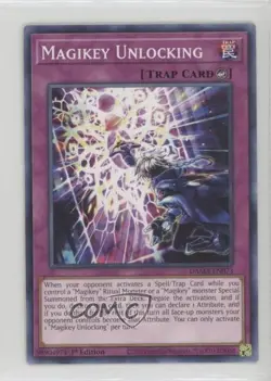 Magikey Unlocking 1st Ed. YuGiOh Dawn of Majesty #DAMA-EN073 0rq9 - Image 1