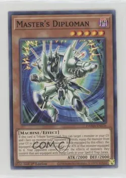 Master's Diploman 1st Ed. YuGiOh Dawn of Majesty #DAMA-EN026 0rq9 - Image 1