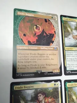 Frodo Baggins x4 _ 1 Showcase + 3 regular MTG - Image 2