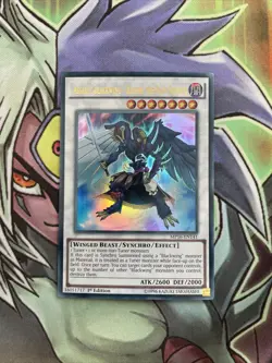 MP16-EN141 Assault Blackwing - Raikiri The Rain Shower Ultra Rare 1st Ed Yugioh - Image 3