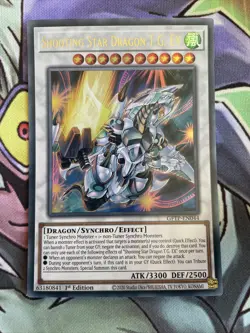 GFTP-EN044 Shooting Star Dragon T.G. EX Ultra Rare 1st Edition NM Yugioh Card - Image 3