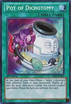 Pot of Dichotomy - SHSP-EN065 - Secret Rare - 1ST Edition - Near Mint NM - Image 2