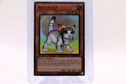 Yu-Gi-Oh Card - RA02-EN001 - RESCUE CAT (super rare holo) -Mint Never Played - Image 3