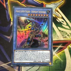 Yugioh! Black Luster Soldier - Legendary Swordsman MAZE-EN011 Ultra 1st Ed NM - Image 3