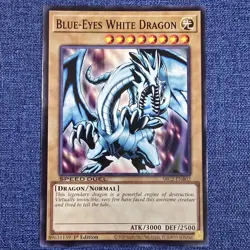 Blue-Eyes White Dragon SBC2-ENB02 Speed Duel: Battle City Finals 1st Edition - Image 2