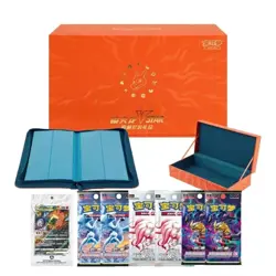 Pokemon TCG S-Chinese 2024 Exclusive Charizard VSTAR Collection Set Box Card - Image 1