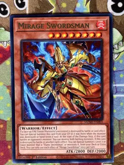 Yugioh Mirage Swordsman MZMI-EN003 Single - Image 1