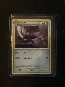 Scizor 7/90 Undaunted Holo Card 2010 Pokemon TCG - Image 1