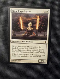 MTG Stoneforge Mystic Regular Worldwake Lightly Played - Image 1