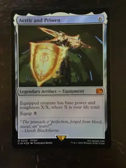 MTG Final Fantasy English Aettir and Priwen 0253 Foil - Image 1