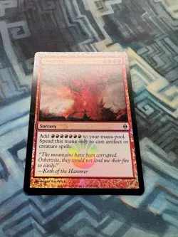 MTG Foil Geosurge EX/LP New Phyrexia - Image 2