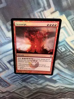 MTG Foil Geosurge EX/LP New Phyrexia - Image 3