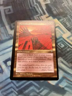 MTG Squandered Resources LP-/MP+ Visions - Image 2
