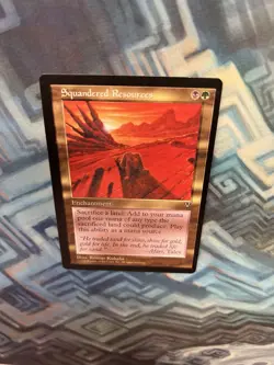 MTG Squandered Resources LP-/MP+ Visions - Image 3