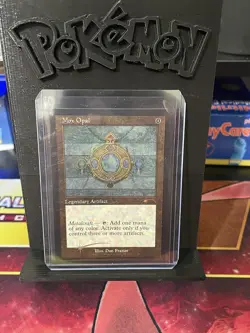 MTG Mox Opal Foil Etched Mythic Judge Promo NM - Image 1
