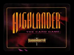 Head Shot Highlander: The Card Game Trading Card  CCG - Image 2