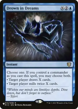 Drown in Dreams - Light Play MTG The List - Image 1