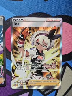 Lacey 166/142 Stellar Crown Full Art Trainer NM Pokemon Card - Image 3