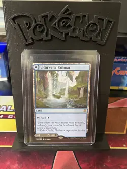 MTG Clearwater Pathway/Murkwater Pathway Rare Land 260/280 Zendikar Rising NM - Image 1