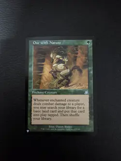 One with Nature The List Reprints Regular MTG NM Magic Card - Image 1