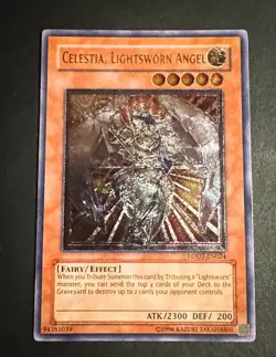 Yugioh! Celestia, Lightsworn Angel LODT-EN024 Ultimate Rare - Image 1