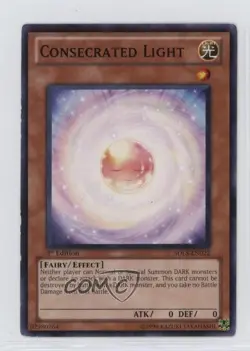 Consecrated Light 1st Ed. YuGiOh Lost Sanctuary Structure Deck #SDLS-EN022 1e8j - Image 1