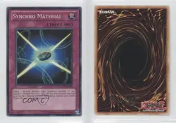 Synchro Material Unlimited YuGiOh Yusei Fudo 3 Duelist Pack #DP10-EN030 fm0 - Image 3