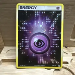 Pokemon Psychic Energy Holo Rare Card 105/106 Emerald - Image 1