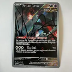 Pokemon Card TCG - Flutter Mane SVP 097 Promo Temporal Forces ETB Promo NM - Image 1