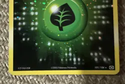 Grass Energy 101/106 Holographic Pokemon Card   - Image 4