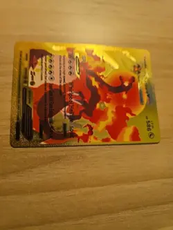 Pokemon Charizard VMAX 586HP Gold Foil Fan Art Card SMP 26-44 - Image 3