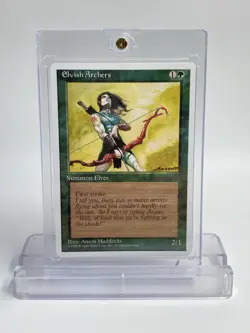 MTG Elvish Archers Alternate 4th Edition Regular Rare rating 9 - Image 1