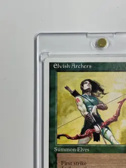 MTG Elvish Archers Alternate 4th Edition Regular Rare rating 9 - Image 3