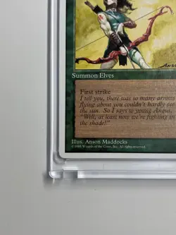 MTG Elvish Archers Alternate 4th Edition Regular Rare rating 9 - Image 6