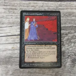 Magic The Gathering MTG Underworld Dreams Legends 1994 LP Excellent Ungraded - Image 1
