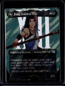 MTG: FINAL FANTASY #526 Fang, Fearless l'Cie (Surge Foil) ðŸ¡ - Image 1