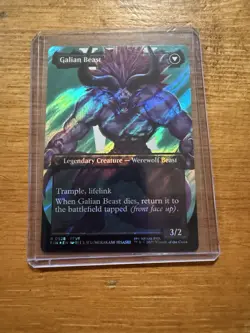 Vincent Valentine (Borderless)(Surge Foil) - NEAR MINT - MTG: FINAL FANTASY #528 - Image 2