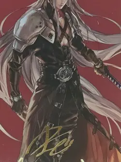MTG Final Fantasy Sephiroth Fabled SOLDIER Art Series Card STAMPED - Image 6