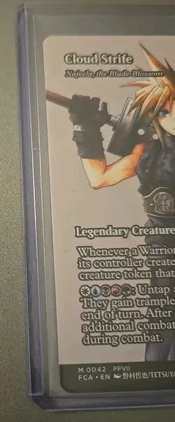 Cloud Strife, Najeela, the Blade-Blossom -  NM/M - MTG Magic Final Fantasy ðŸ”¥  - Image 2