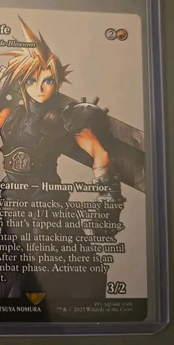 Cloud Strife, Najeela, the Blade-Blossom -  NM/M - MTG Magic Final Fantasy ðŸ”¥  - Image 3