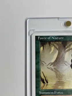 MTG 4th Edition Alternate Fourth Force of Nature Rare Rating 9 - Image 4