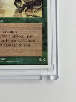 MTG 4th Edition Alternate Fourth Force of Nature Rare Rating 9 - Image 6